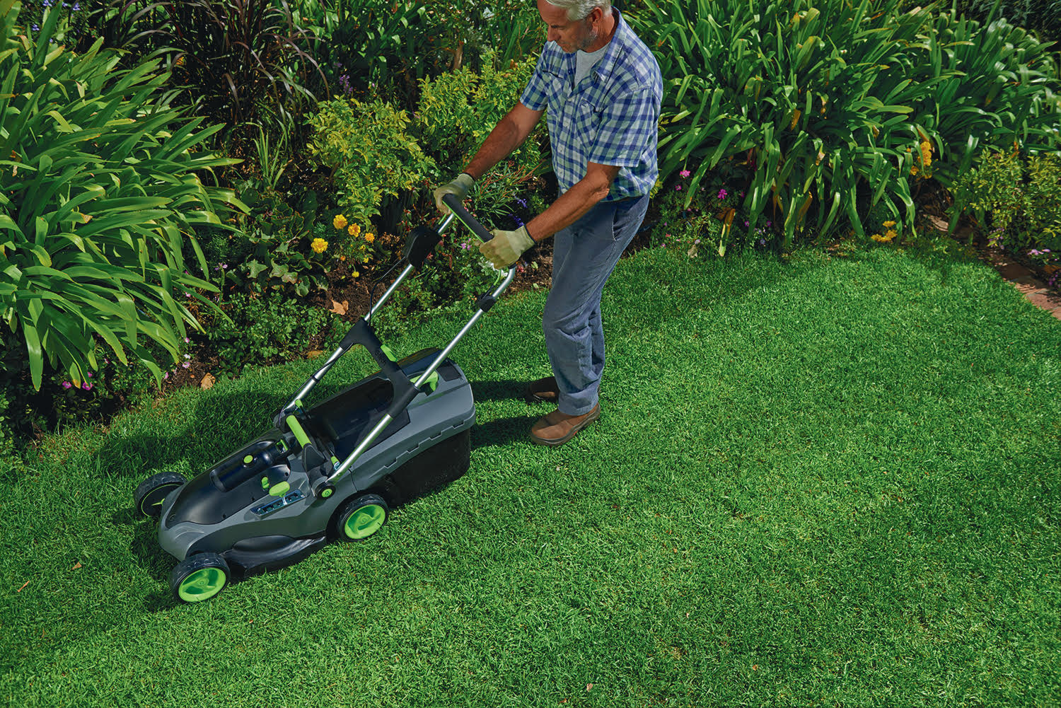 Gtech electric lawn discount mower