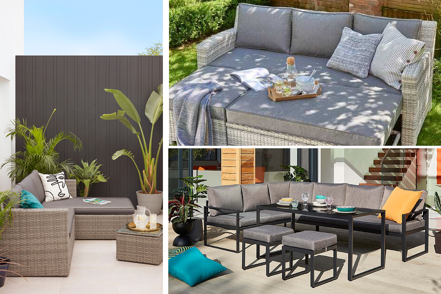 dunelm outdoor sofa set