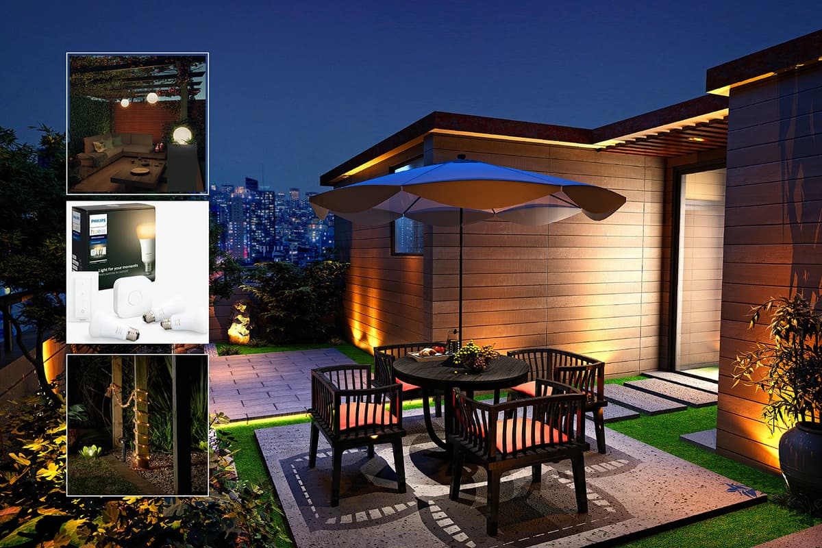 outdoor lights: LED, sensor, solar powered patio lights | Scotsman