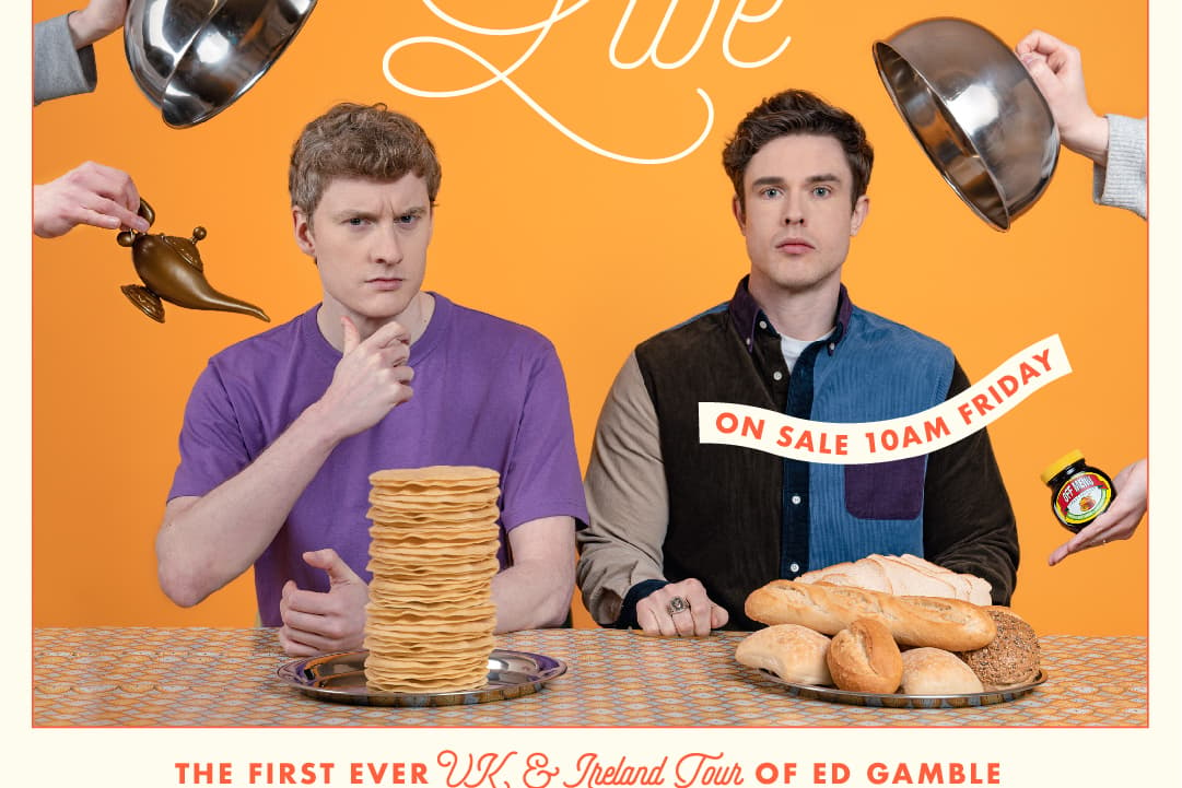 Ed Gamble and James Acaster Off Menu podcast to tour across the UK