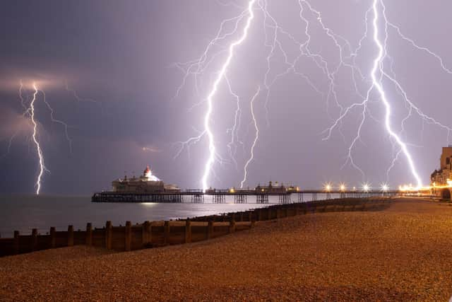 Thundersnow happens in exactly the same way as a normal thunderstorm but is rarer (image: Shutterstock)