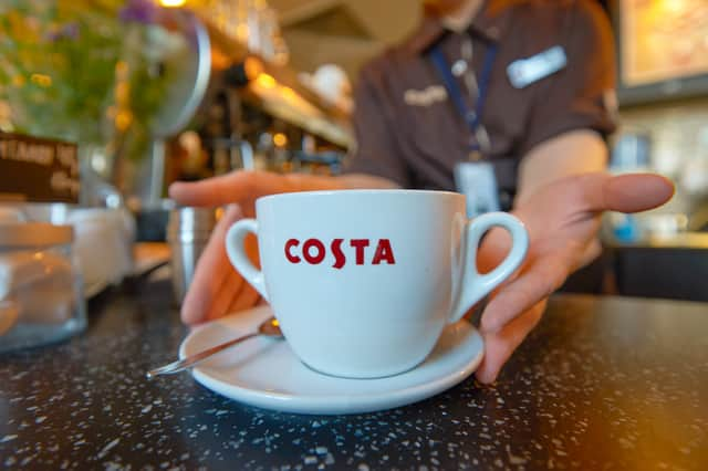 Costa is offering 50p hot drinks