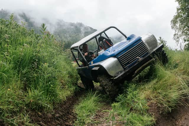 Extreme trials vehicles were among the huge range of Land Rovers taking part in the two-day event (Photo: John Heaney Photography)