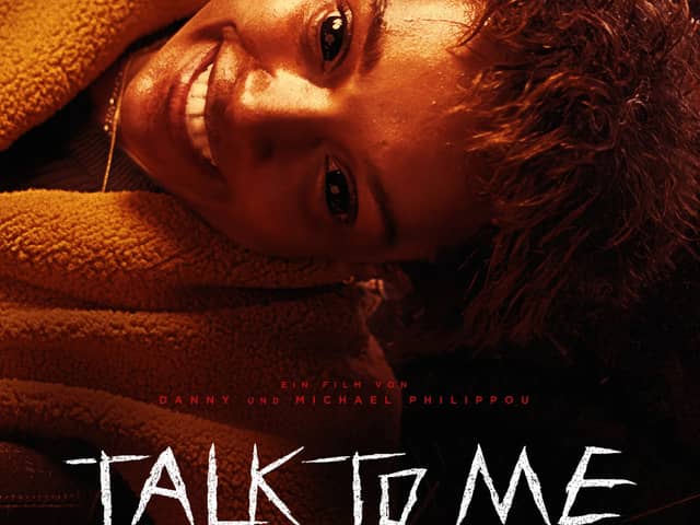 Talk To Me has been billed as one of the scariest film of the last decade. Cr. A24