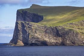 The island of Foula is home to 35 residents, dramatic cliffs and roaming ponies 