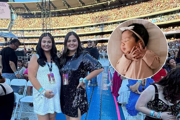 Jenn Gutierrez started having contractions during the Reputation set at Taylor Swift gig
