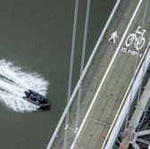 Gavin Francis described the Forth Road Bridge bike path as his "personal skyway"