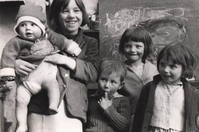 The Samson family inspired many of Joan Eardley's portraits of children growing up in Glasgow in the 1950s and 1960s.