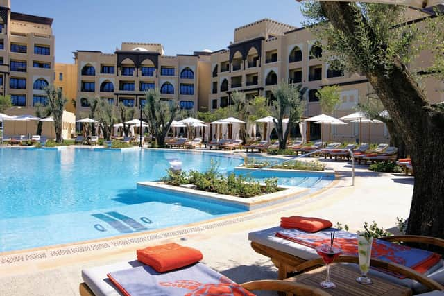 The swimming pool at Saadiyat Rotana Resort & Villas