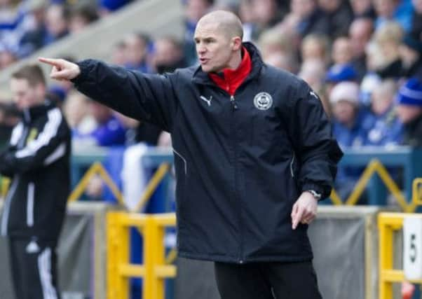 Partick Thistle manager Alan Archibald. Picture: SNS