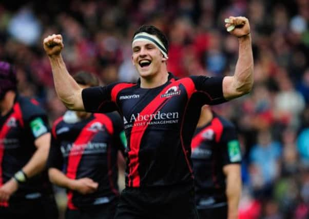 Edinburgh centre Matt Scott scored in his side's loss to Treviso. Picture: Getty