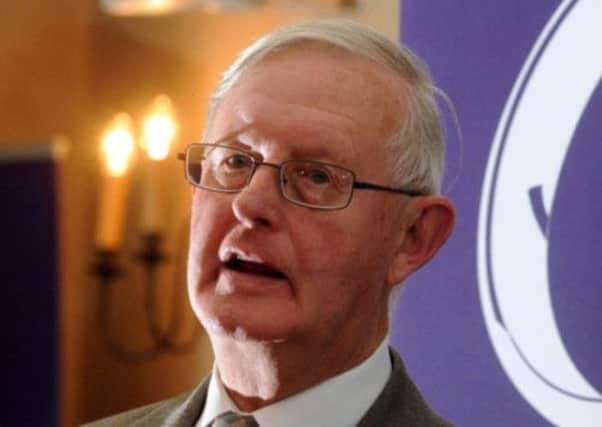 Former leader of the SNP Gordon Wilson has backed Jim Fairlie's view. Picture: TSPL