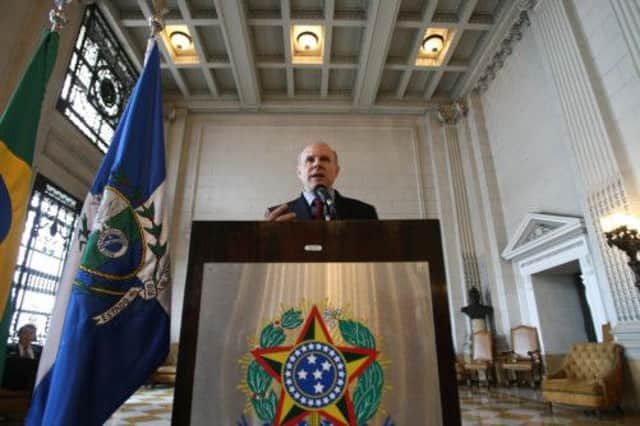 Brazilian finance minister Guido Mantega coined the term currency war in 2010. Picture: AFP/Getty Images