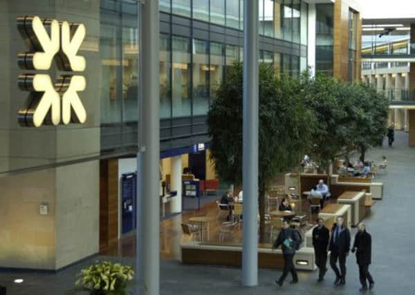 Royal Bank of Scotland could be sold off within the next 12 months. Pictured is the bank's  Gogarburn HQ. Picture: Neil Hanna