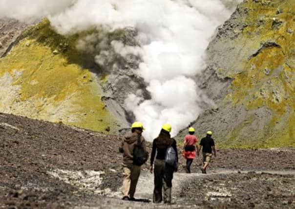 The White Island volcano, near Whakatane. Picture: Contributed