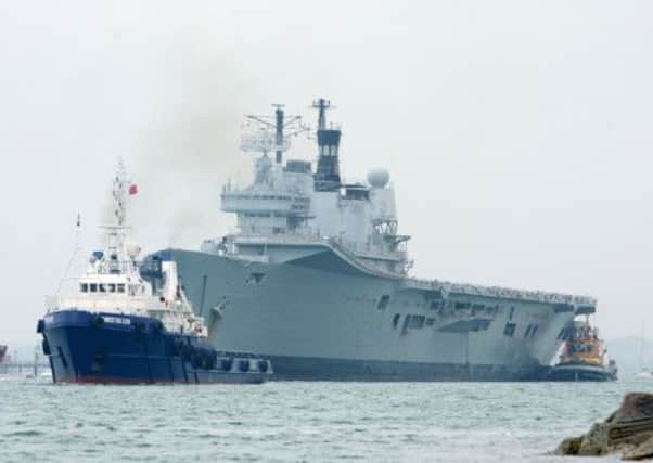 The former flagship of the Royal Navy faces dismantling on arrival at a Turkish scrapyard.  Picture: PA