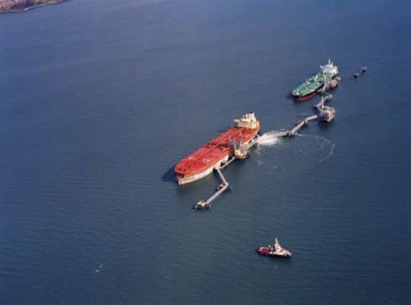 The Hound Point Tanker Terminal, just to the east of South Queensferry. Picture: TSPL