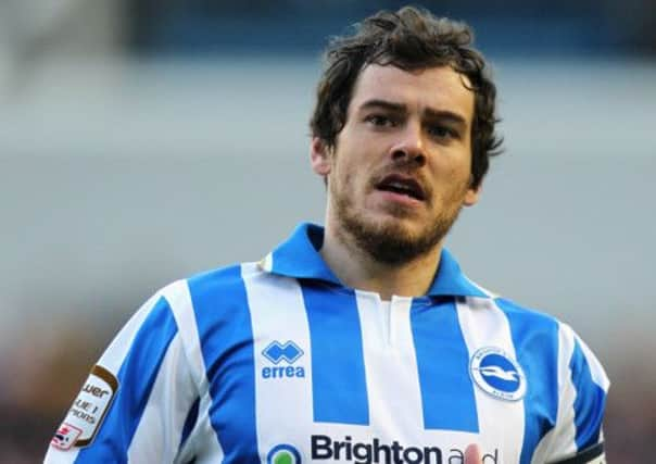 Brighton defender Gordon Greer: Proud moment. Picture: Getty