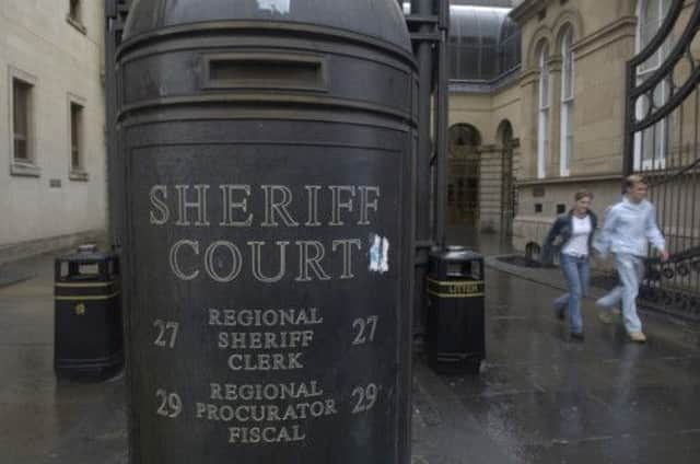 Mohamud Mohamud appeared at Edinburgh Sheriff Court today. Picture: TSPL