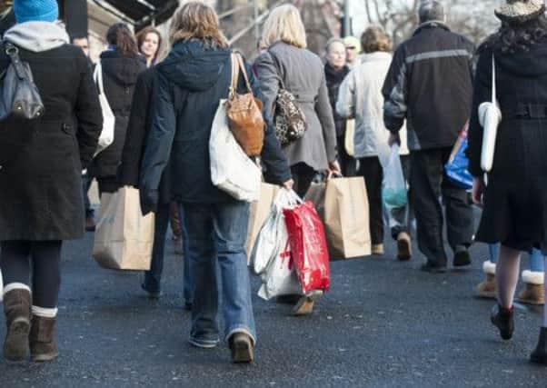 High street sales were up slightly. Picture: Ian Georgeson