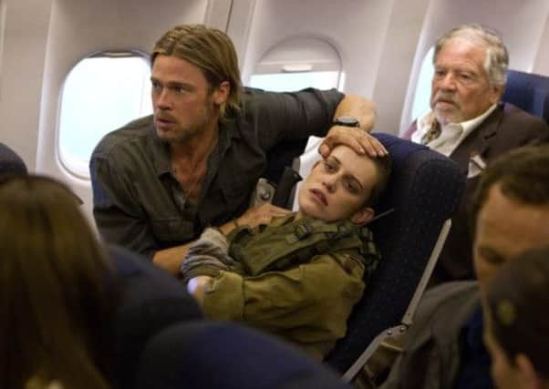 A screenshot from World War Z, starring Brad Pitt. Picture: AP