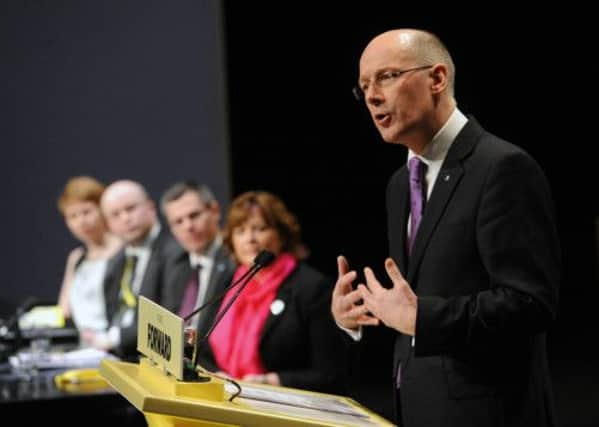 John Swinney: We will uprate pensions by the highest [option]. Picture: Ian Rutherford