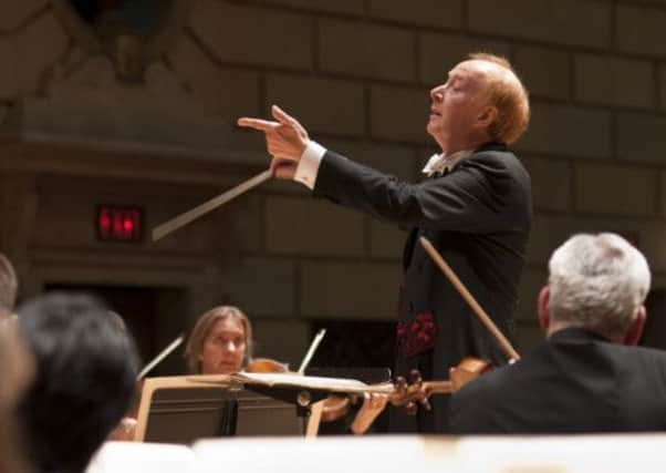 Christopher Seaman, who learned the art of conducting while assistant conductor of the BBC Scottish Symphony Orchestra