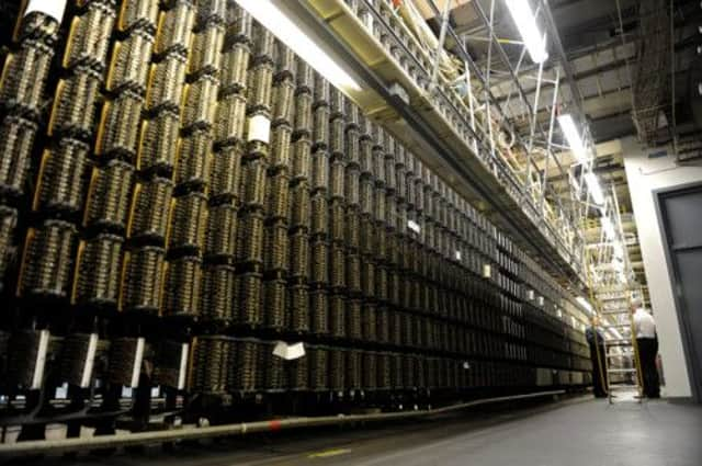 The BT telephone exchange in Glasgow, Scotland, the country's tech sector growth continues. Picture: PA