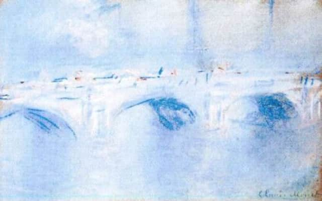 'Waterloo Bridge, London' by Claude Monet. Picture: AP Photo