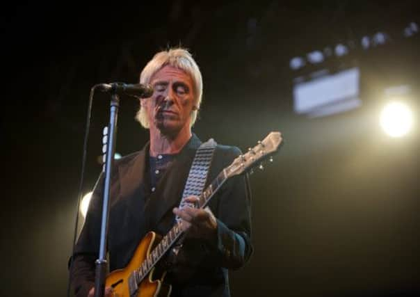 Paul Weller at Edinburgh Castle. Picture: Joey Kelly