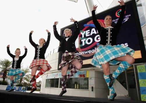 Dancers mark the countdown. Picture: Getty