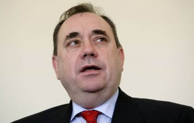 Alex Salmond: Drawn into bonus row. Picture: Getty