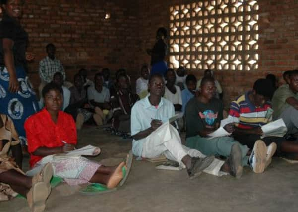 Pupils from Malawi will have the chance to study at a Scottish university. Picture: Louise Gray