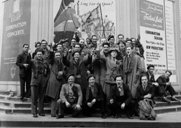 Scotland fans gather in Picaddilly Circus before the 1953 match at Wembley and the English capital will be swarming with Tartan Army members again next week