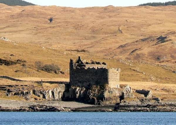 Mingary Castle in west Ardnamurchan, Lochaber