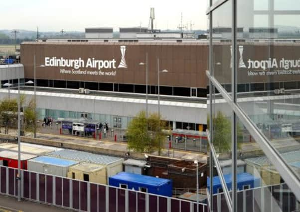 Edinburgh Airport enjoyed a record breaking summer. Picture: Jane Barlow