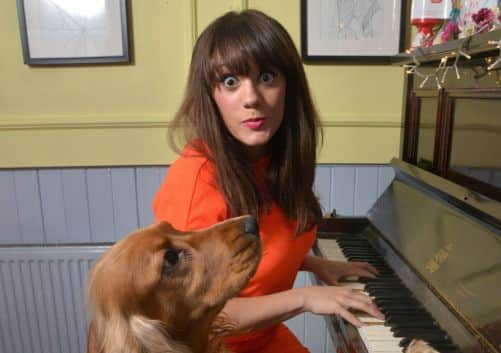 Vikki and her dog Bertie. Picture: Jon Savage