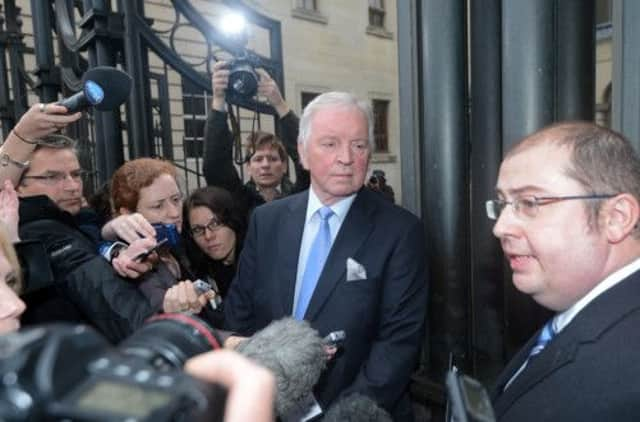 Bill Walker pictured after being  found guilty of domestic abuse. Picture: TSPL