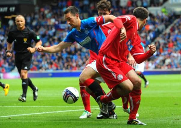 Lee Wallace has been called up to the Scotland squad. Picture: Robert Perry