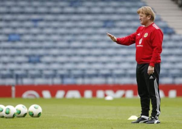 Stuart McCall has hailed the 'remarkable' turnaround in the national side's performance since Gordon Strachan's arrival. Picture: SNS