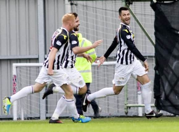 Steven Thompson: Netted late winner. Picture: SNS