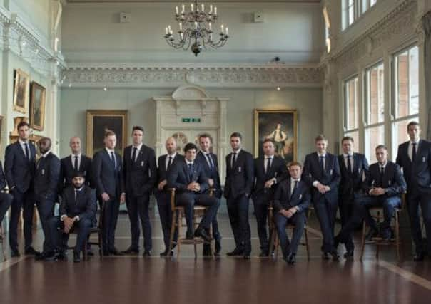 The England Ashes squad gather at Lord's before departing for Australia. Picture: Getty