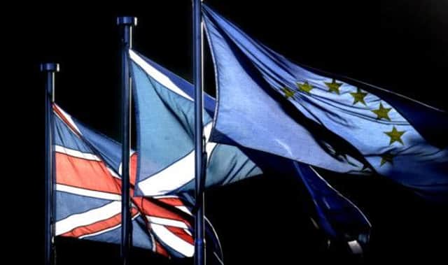 William Hague said this week that if Scotland votes to leave the UK it will also leave the EU. Picture: Neil Hanna