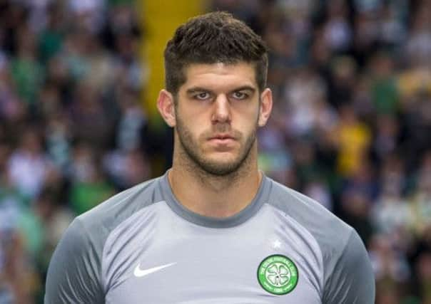 Fraser Forster: Good goalkeeper. Picture: SNS