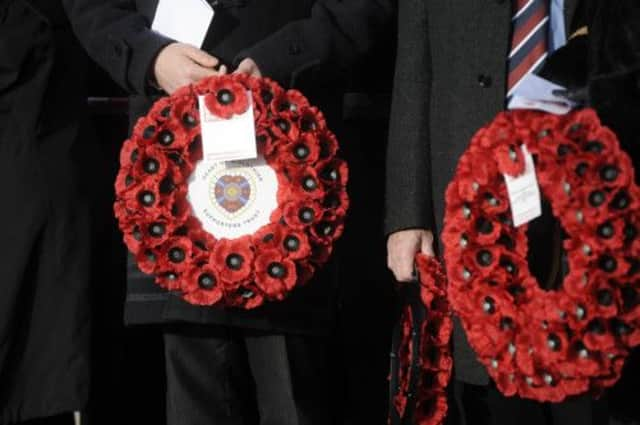 Heart of Midlothian memorial is a focus for many football teams. Picture: Greg Macvean