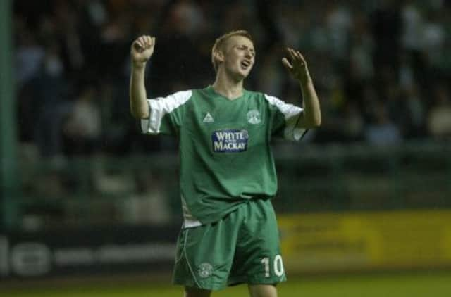 Derek Riordan has been training with Alloa recently in a bid to get ready to re-launch his career. Picture: TSPL