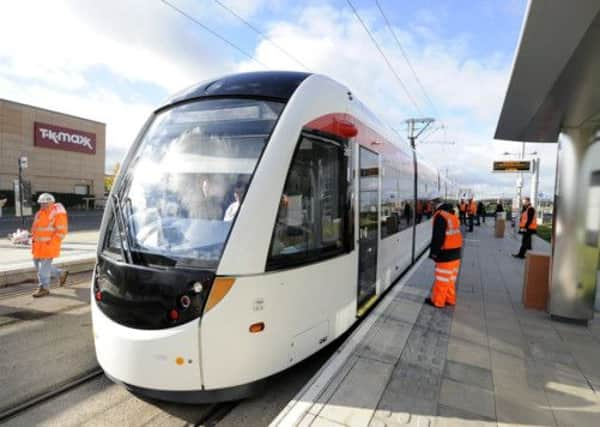 The trams can improve Princes St "enormously", says Geoff French. Picture: Julie Bull