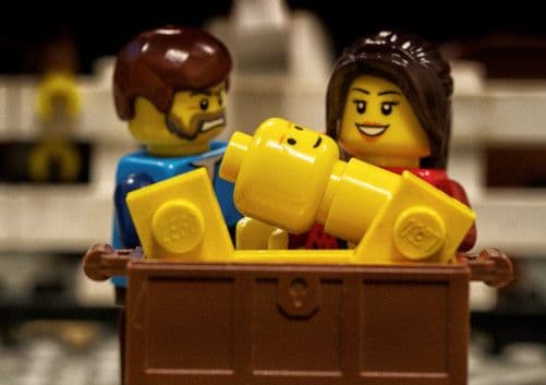 Pictures: Church Unveils Lego Nativity Scene