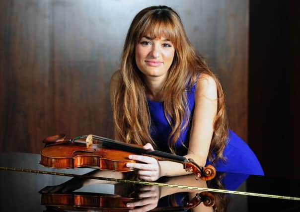 Nicola Benedetti: Darkly glowing performance. Picture: TSPL