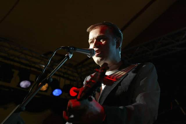 Special headline guest Edwyn Collins. Picture: TSPL